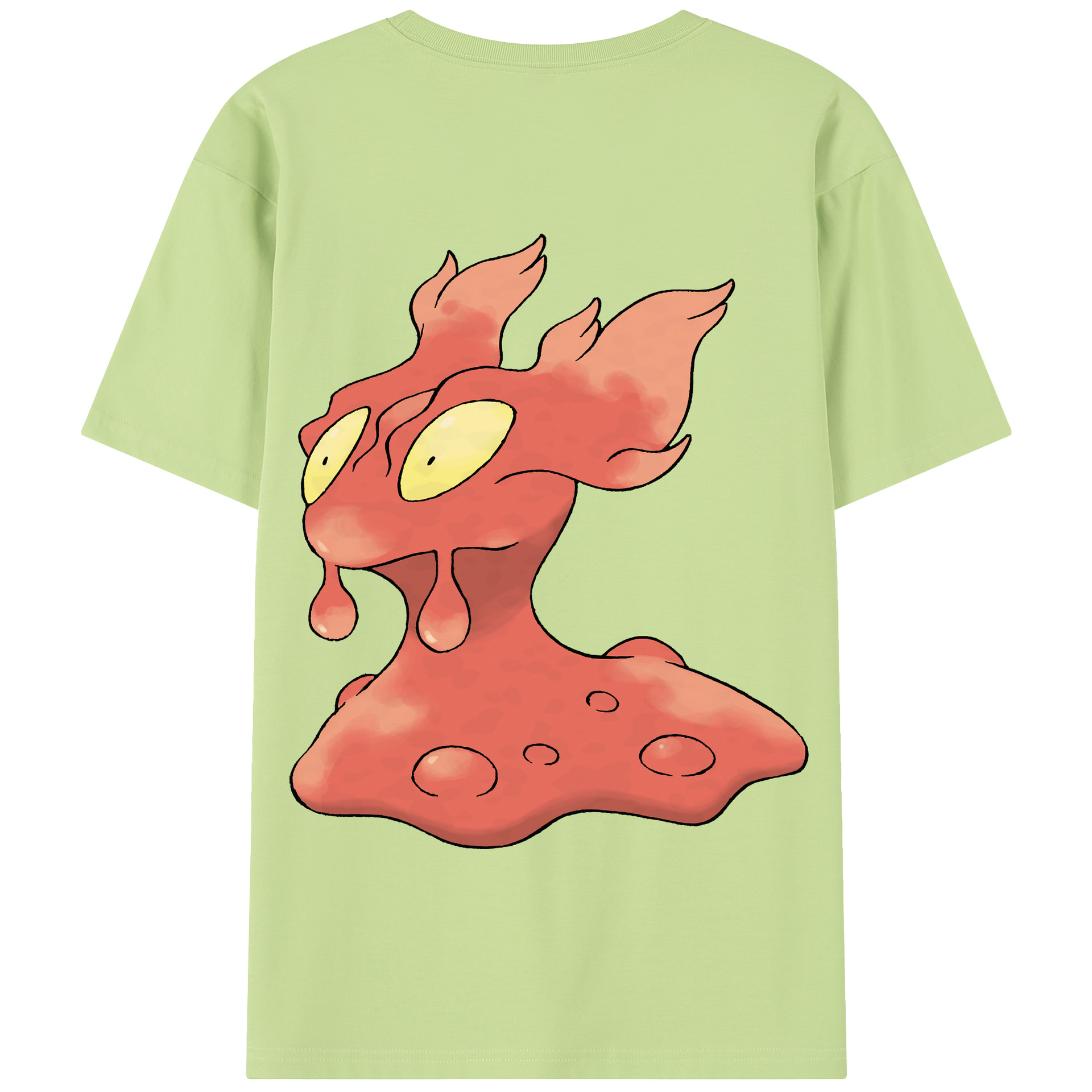 （画像用） ポケットモンスター Pokémon 綿100％半袖Tシャツ（背面プリント）
